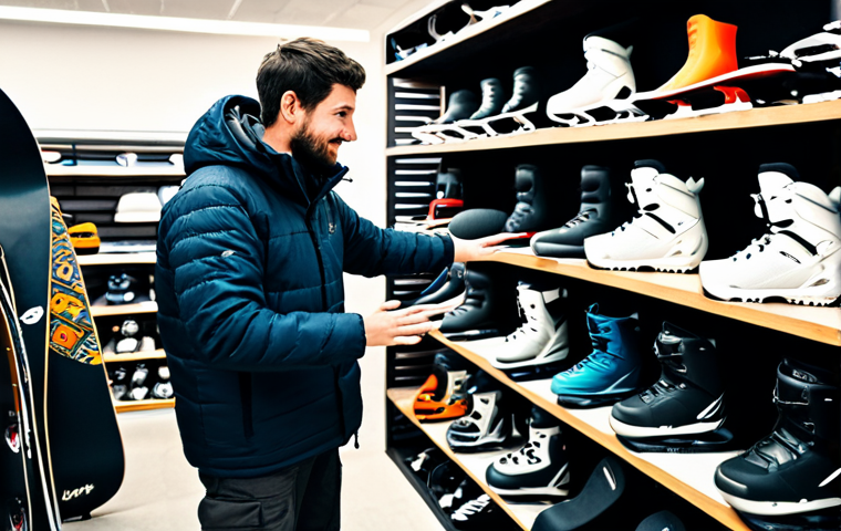 스키와 보드 초보자 추천 제품 - Skiing Lesson**

"A professional ski instructor, fully clothed in winter ski wear, helping a beginne...